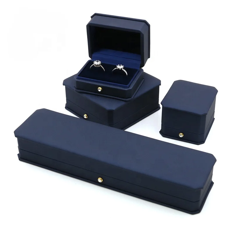 Factory wholesale custom logo gift bracelet necklace jewelry packaging shape jewelry set box