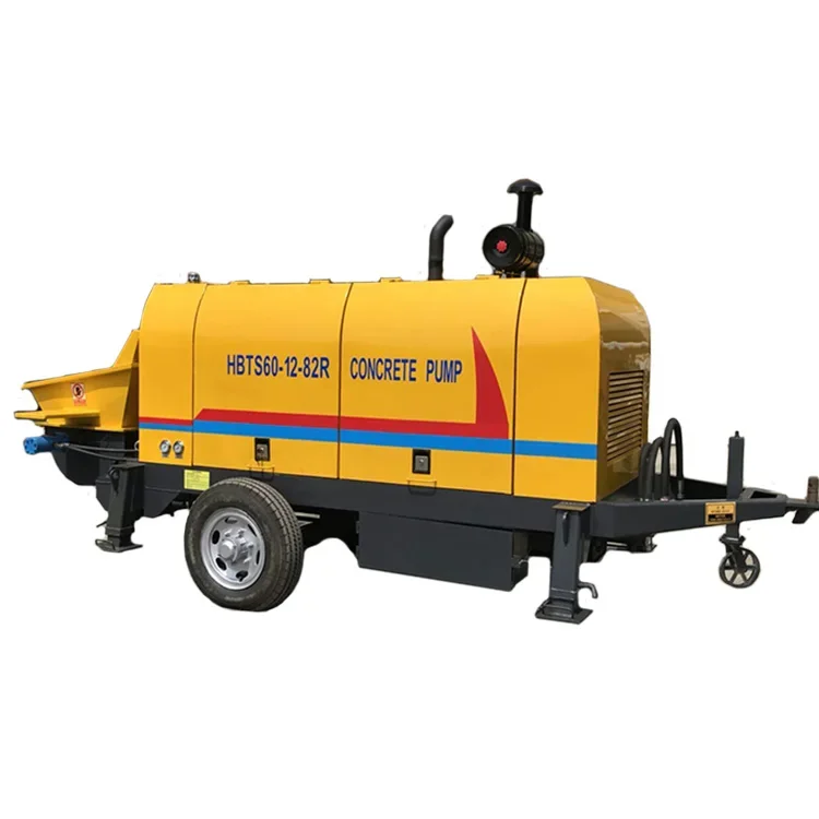 Factory Customization Mini Concrete Pump Diesel Small Portable Concrete Conveying Pumps Price Of Concrete Pumps