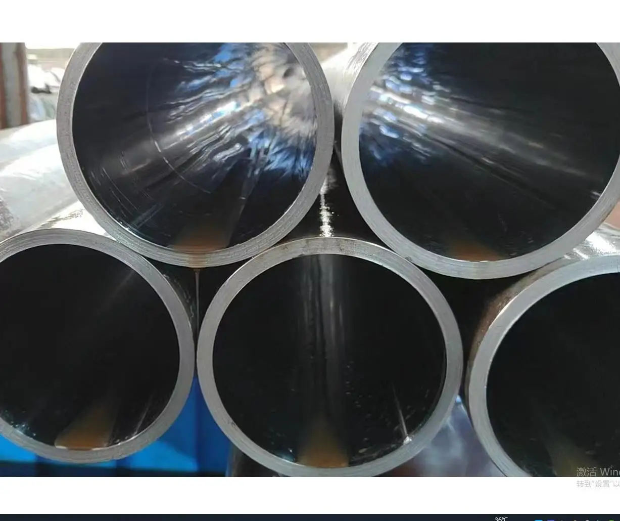 bks ck45 seamless honed steel tubing supplier st52 honed tube h8 pipe for hydraulic cylinder