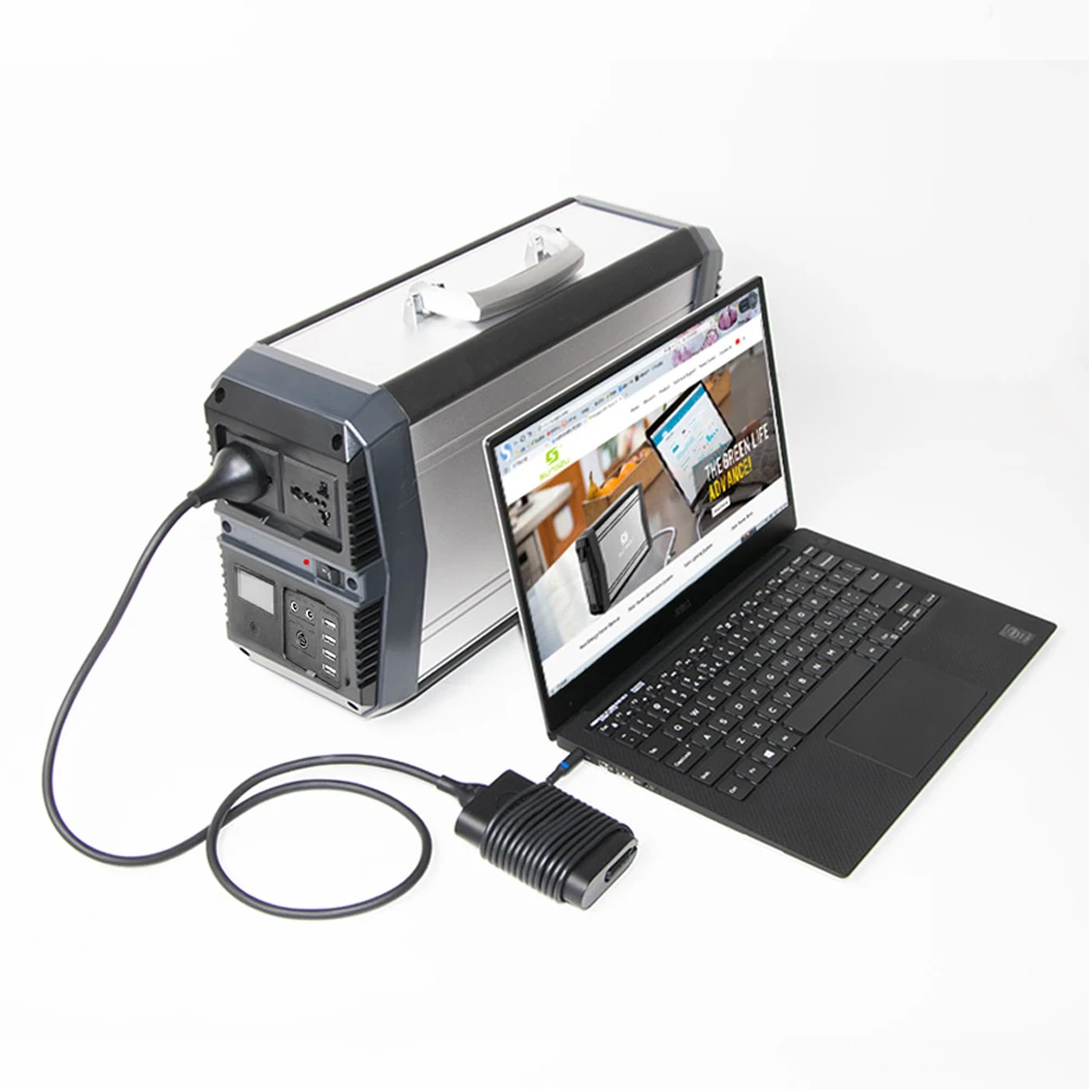 Greatpower 444wh Portable Generator For Emergency Rescue Solar Generator For Home With Ac Output 1000W Portable Solar Power