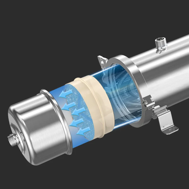 Commercial YY-UF5000 Stainless Steel Ultrafiltration Water Purifier 1000 Membrane Filter for Household Use