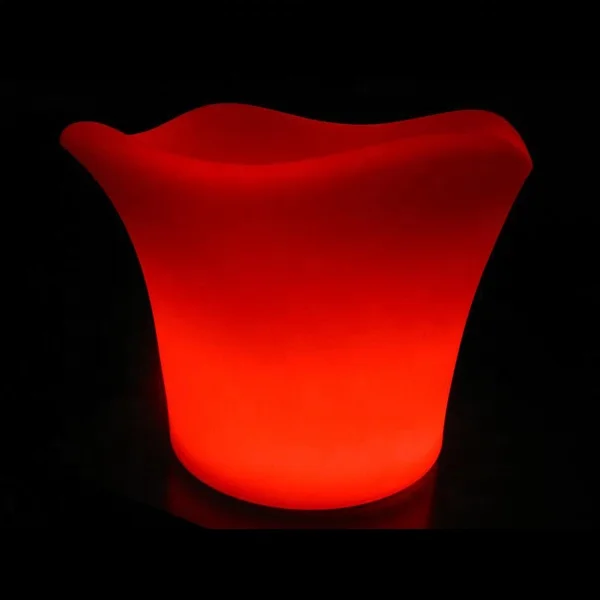 
color changing led ice bucket/ nightclub rechargeable led ice bucket/led lighting bottle ice bucket 