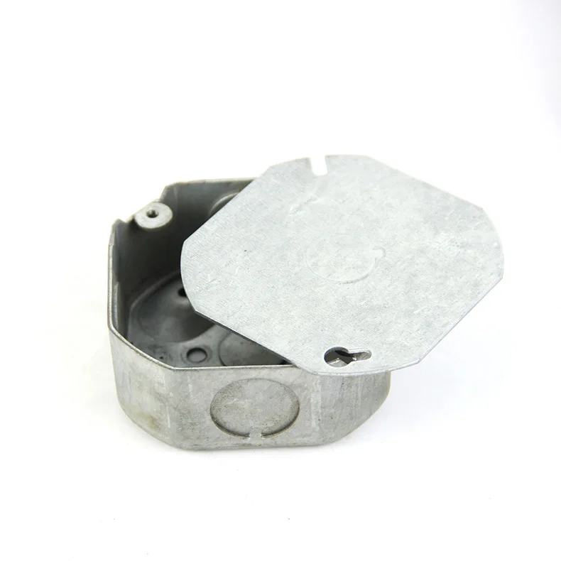 Oem Steel Octagonal Box Electrical Conduit Fittings Emt Conduit Box