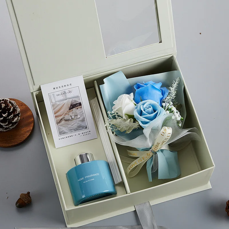 Wholesale Valentines Day Gift Forever Roses Real Natural Eternal Everlasting Roses Flower Preserved Flower Rose In Box