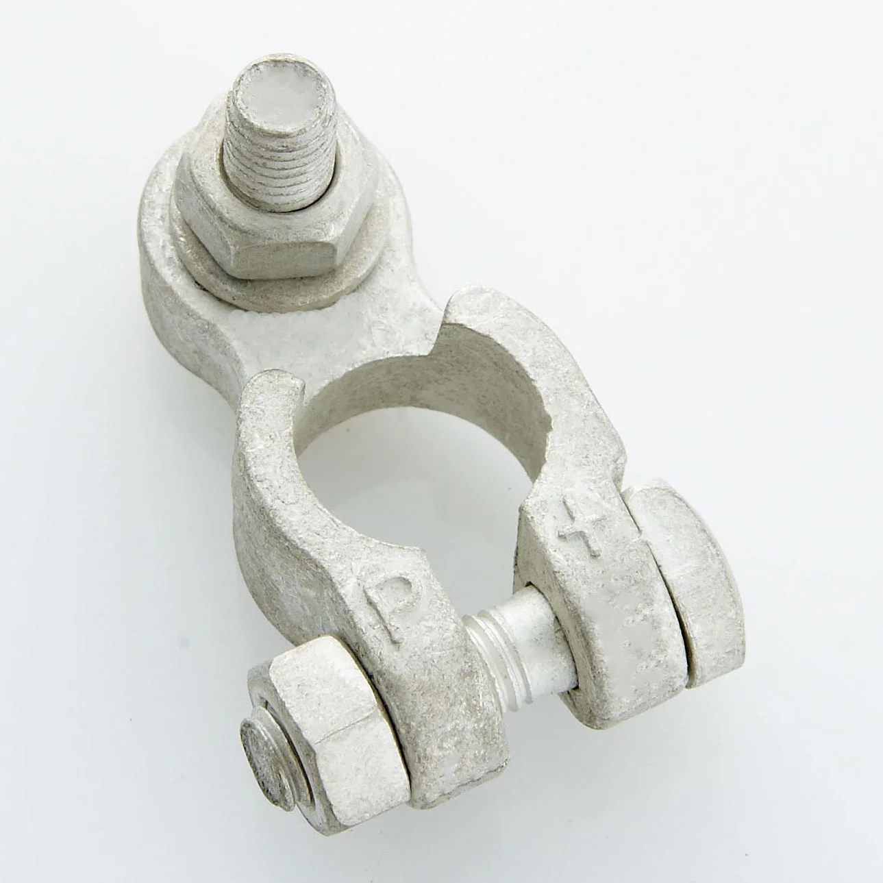 M8 hole Brass battery terminals with PVC covers Positive+