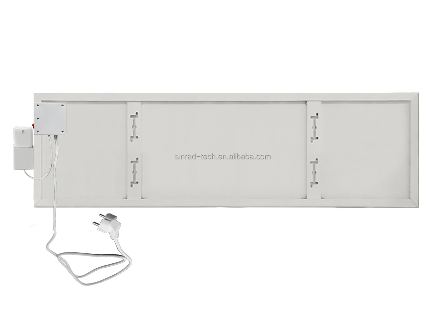 LED display thermostat 0.8mm PET Carbon crystal board heating elements 300*1000 300W IR radiant  panel heaters with IR remote