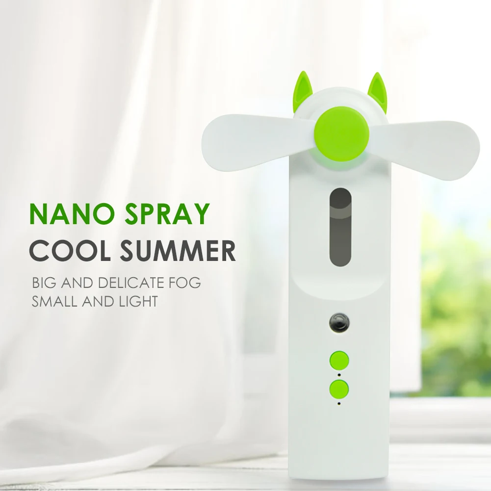 
Custom Logo Vaporizador Handy Hydrating Beauty Kits Facial Skin Mist Spray Bottle Oxalic Acid Steamer Fan Maquina Vaporizadora 