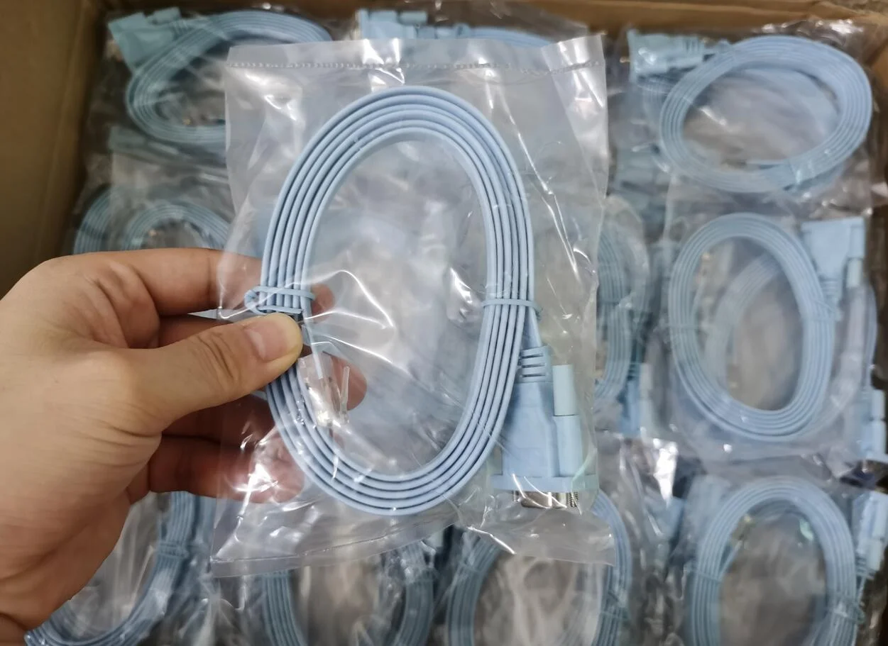 5ft 1.5m for Cisco Console Cable RJ45 to DB9 72-3383-01 Switch Router