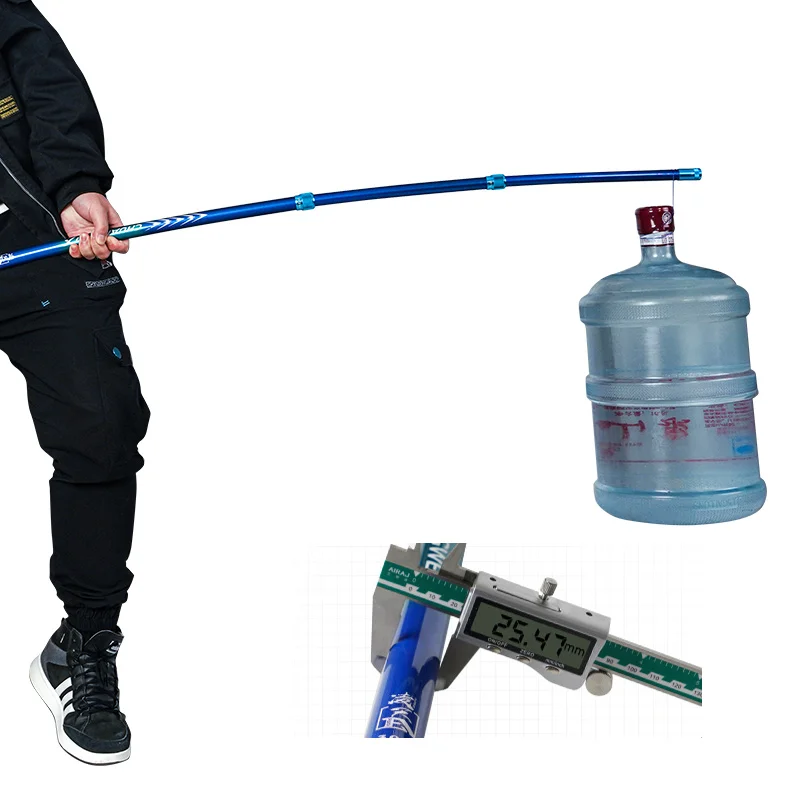 Wholesale Aluminum Telescopic Pole Handle Tackle Diddle net Mesh Crab Foldable Crabbing Net Fishing Landing Net