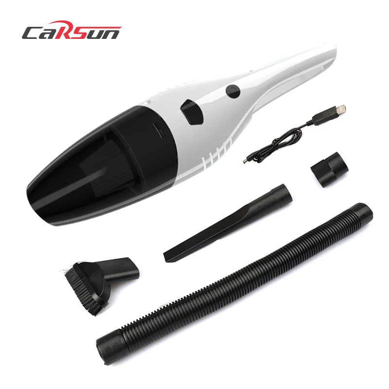High Power Portable Wireless Car Vacuum Cleaner 4000Pa Rechargeable Handheld With compressor For Car Vacuum Cleaner