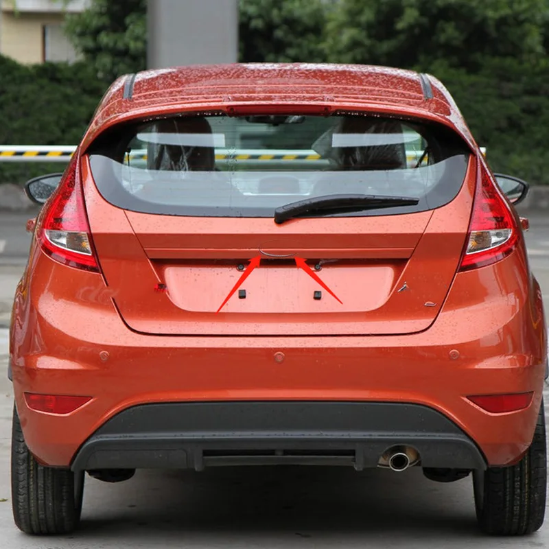 Chrome Car Body Stickers Logo 175mm 145mm Oval Front Grille & Rear Tailgate Emblem For FORD FOCUS