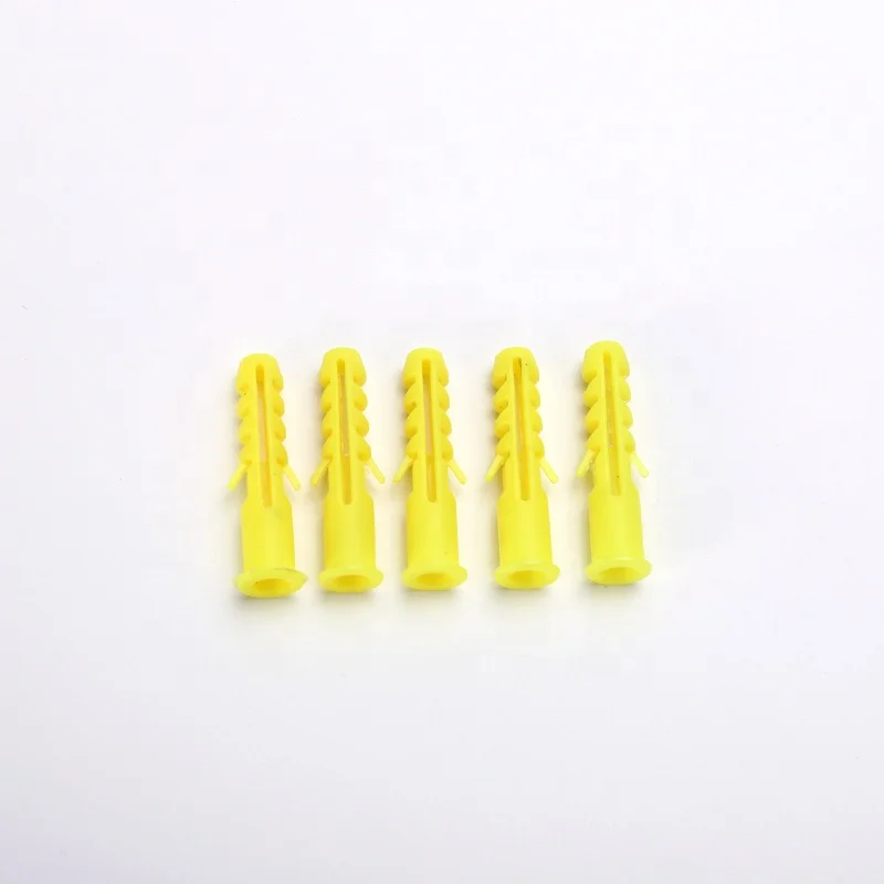 HF2021 Pe Expansion Plug Fixing Anchor Self Tapping Screw Nail Nylon Plastic Bolt