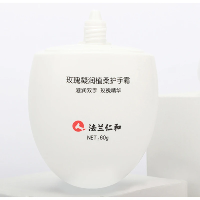 FaLanRenHe Rose extract Anti Aging Handcream Foot and Hand Whitening Moisturizing Travel Hand Cream Private Label for dry skin