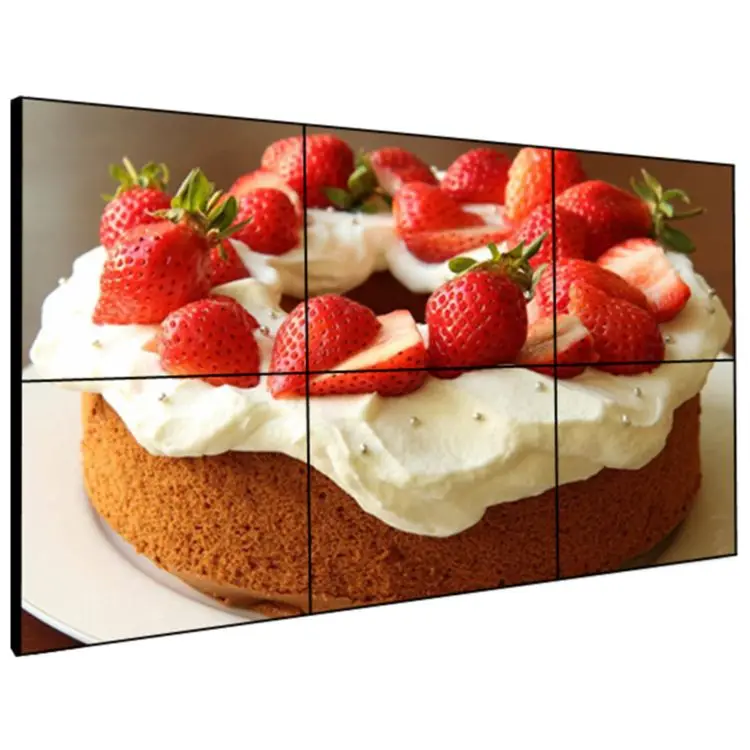 55 Inch LCD Video Wall Splice Screen Hd surveillance Video Wall Controller