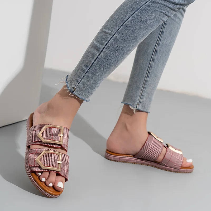 Прямая поставка с фабрики оптовые цены женские большие размеры эластичная лента открытый носок спортивные сандалии плоская