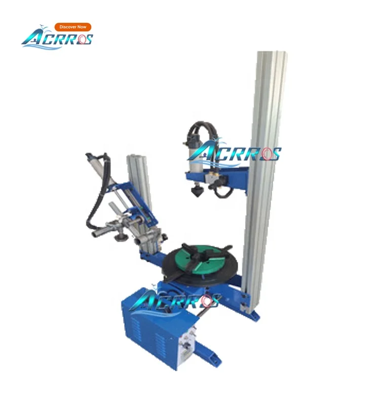 Flange pipe Tig welder torch Weaving Rotating Turntable Welding Positioner for sale