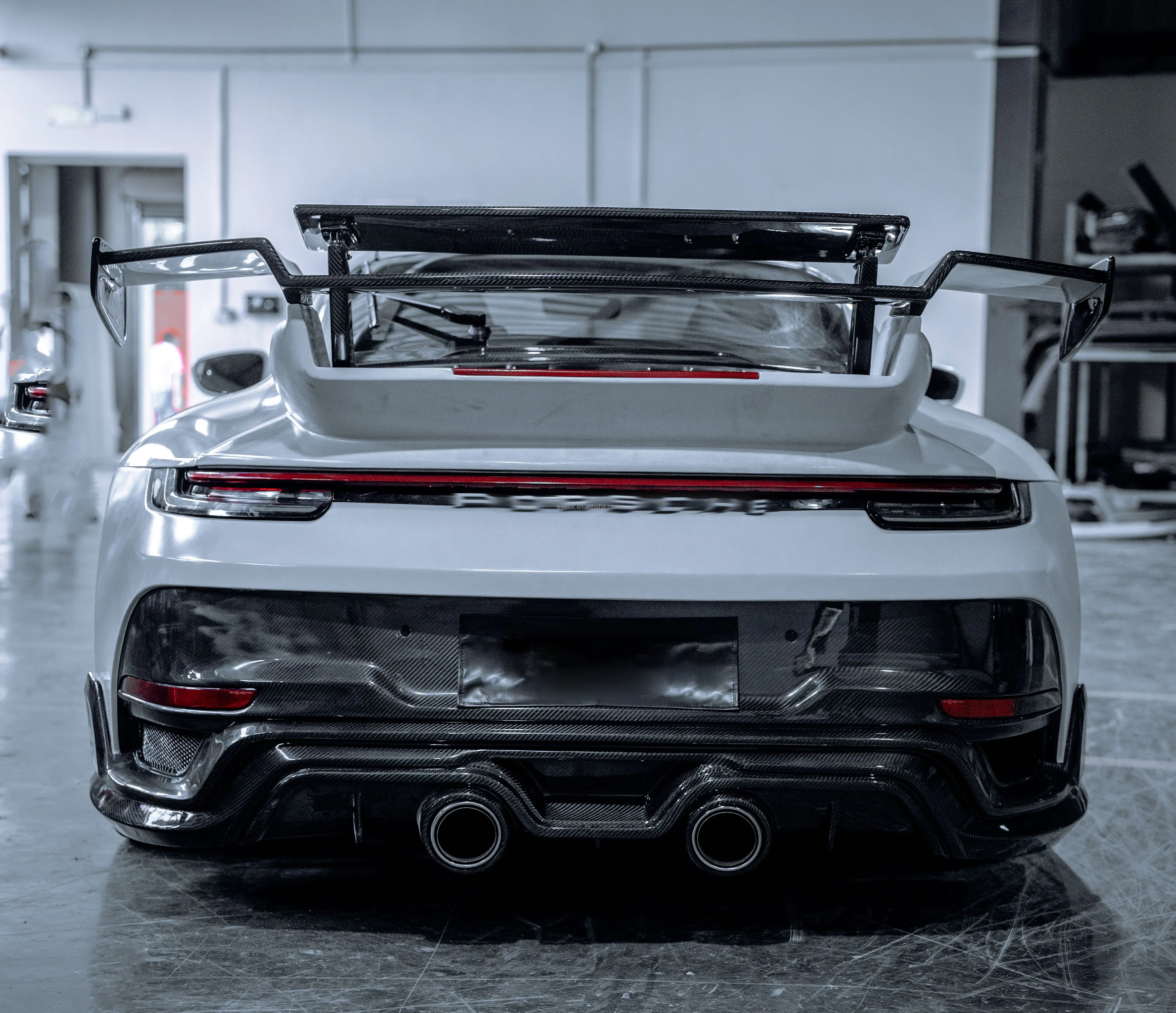 WEESE Лидер продаж в стиле TKT GT street R обвес для Porsche 911 992 Высокопроизводительные аксессуары экстерьера автомобиля