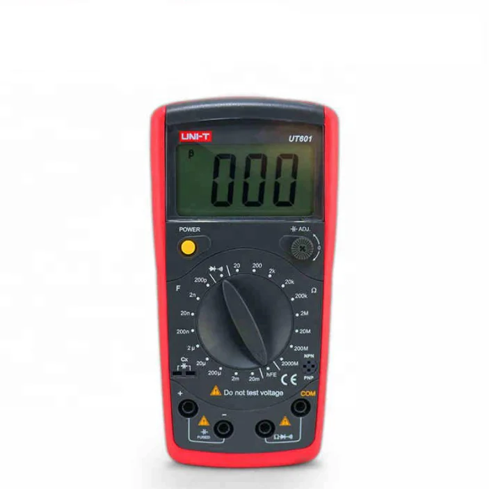 UT601 UT603 Inductance Capacitance Resistance Tester Diode Transistor Test LCD HandHeld Portable LCR Ohmmeter Meter