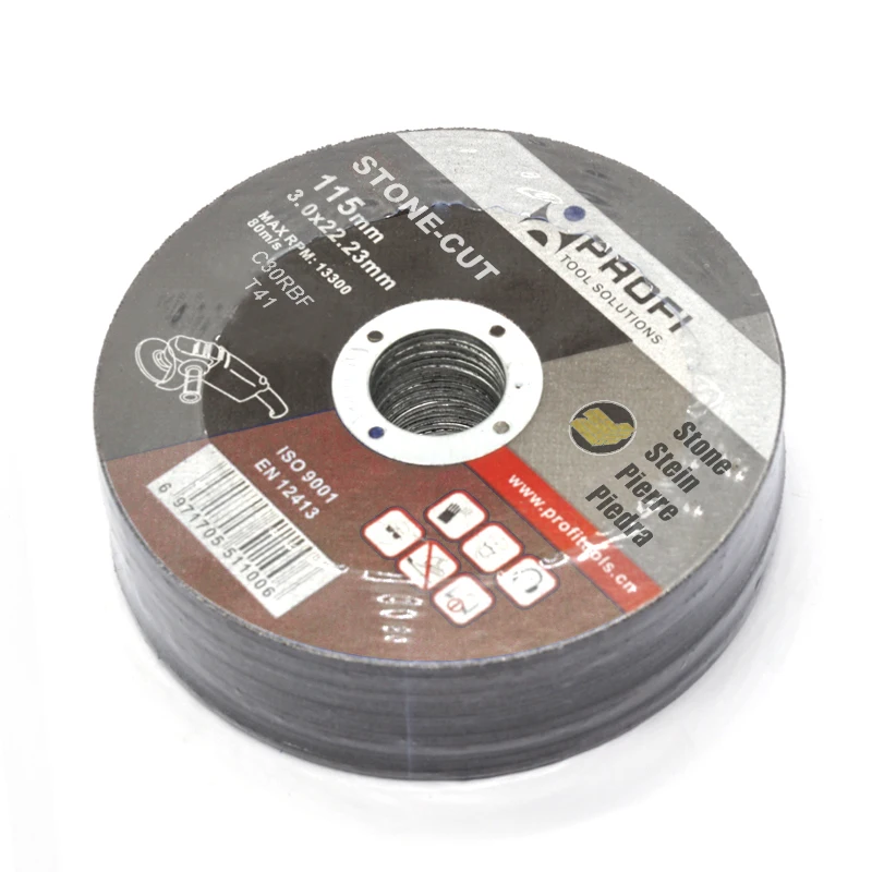 115*1*22mm Iron Super Thin Abrasives Wheels Cutting Disc for Stone