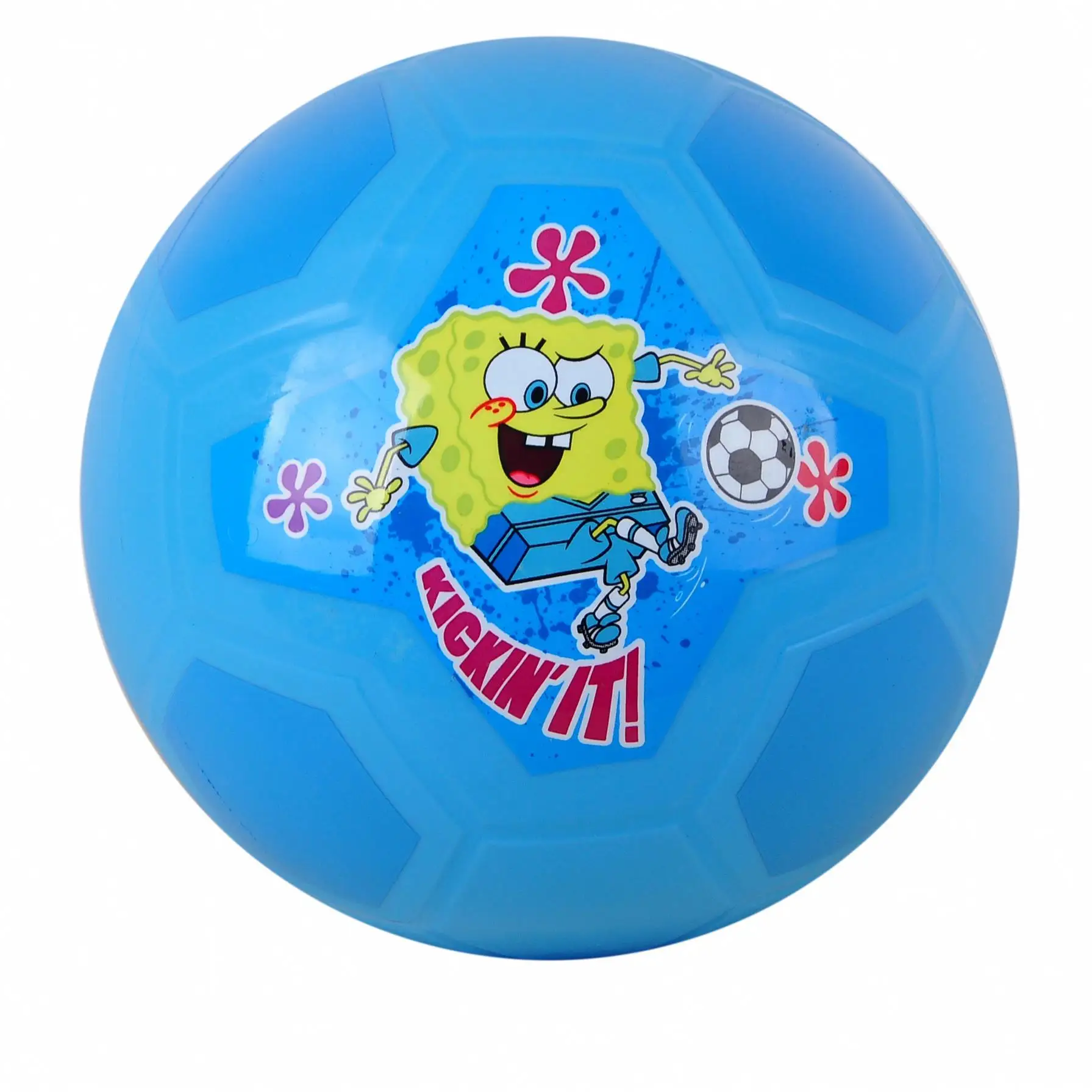 Custom Color Plastic Toys Inflated Ball Game For Kids Full Printed Ball