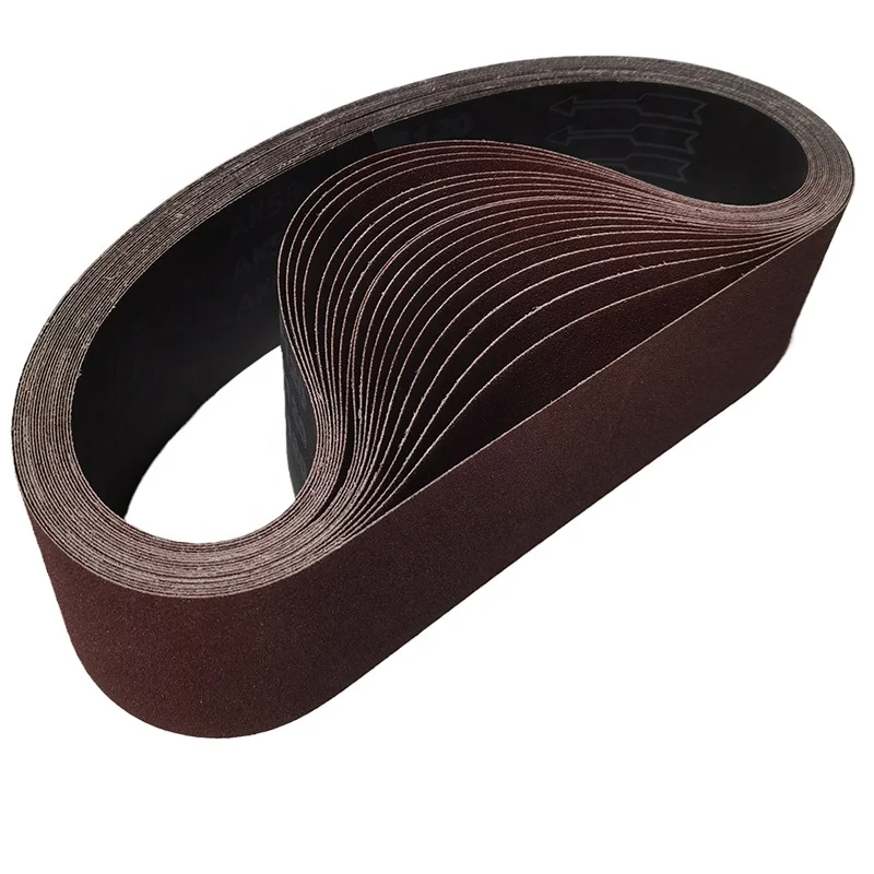 Sand cloth factory 75 * 533mm floor sanding belt Zirconia sand cloth belt for polishing stainless steel