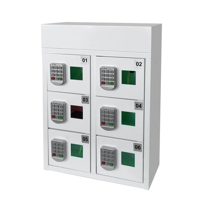 Public Power Bank Charger Dock Mobile Cell Phone Charging Locker Cabinet