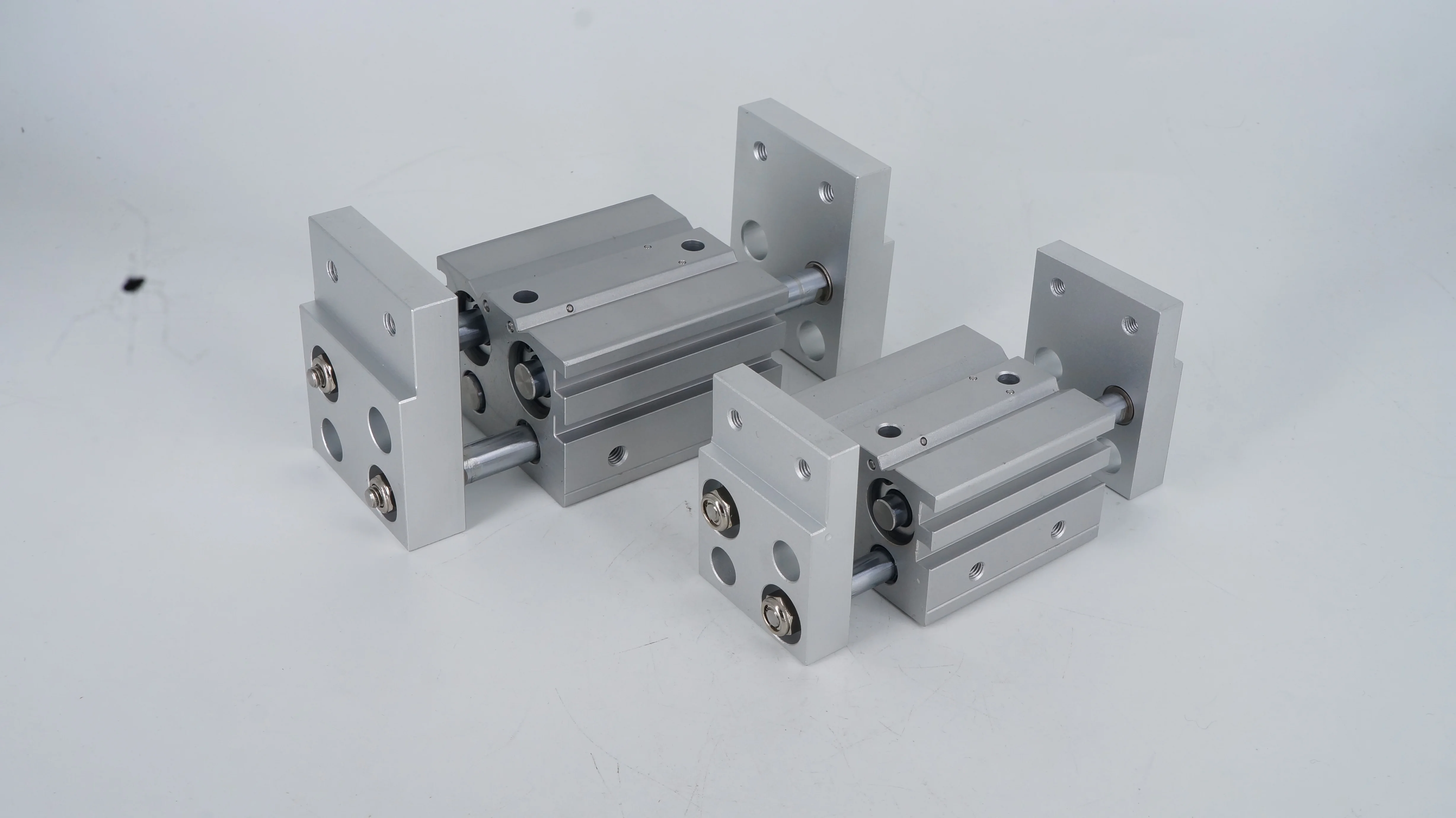 Air Gripper Parallel Claw Clamp SMC Air finger Wide Cylinder MHL2-10D/16D/20D/25D32D40D/D1/D2 Double Acting Type