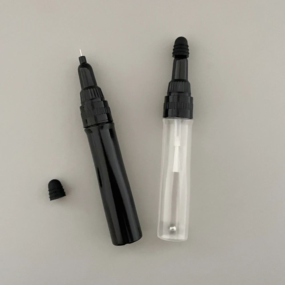 MLJ-011 9ml   nail beauty soft Glue bottle Plastic Bottle for Nail Polish Gel factory customized Plastic Pen Package