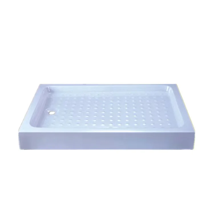 800x1200mm Rectangle White Acrylic Shower Pan