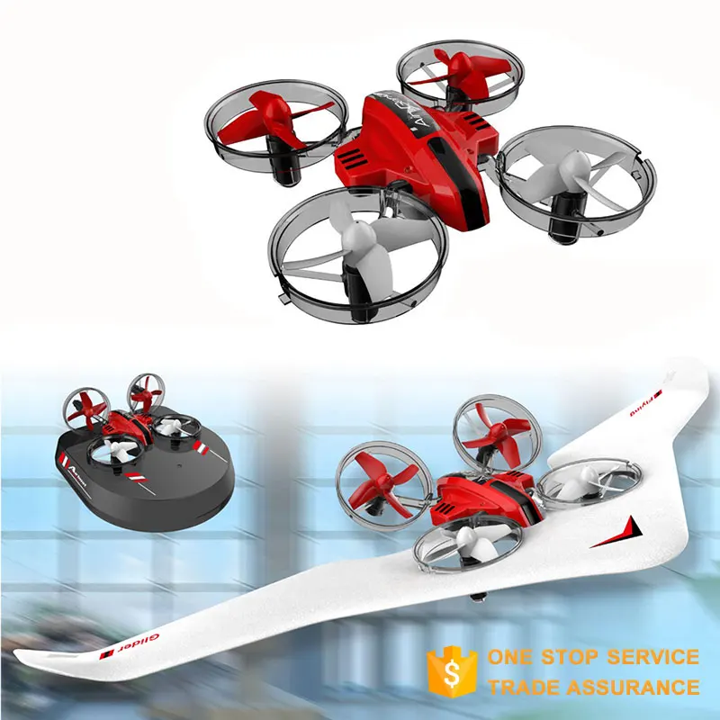 
helicopters boat 3 In 1 rc ufo drone for kids drohne cheap dron toys mini drones 