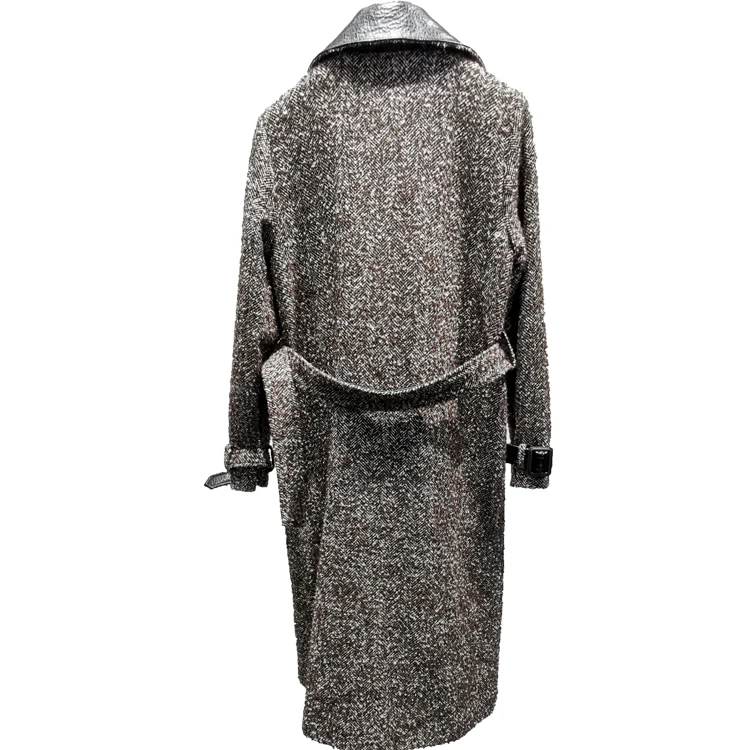 Italian Custom Ladies Woman Casual Winter Trench Clothes Coats