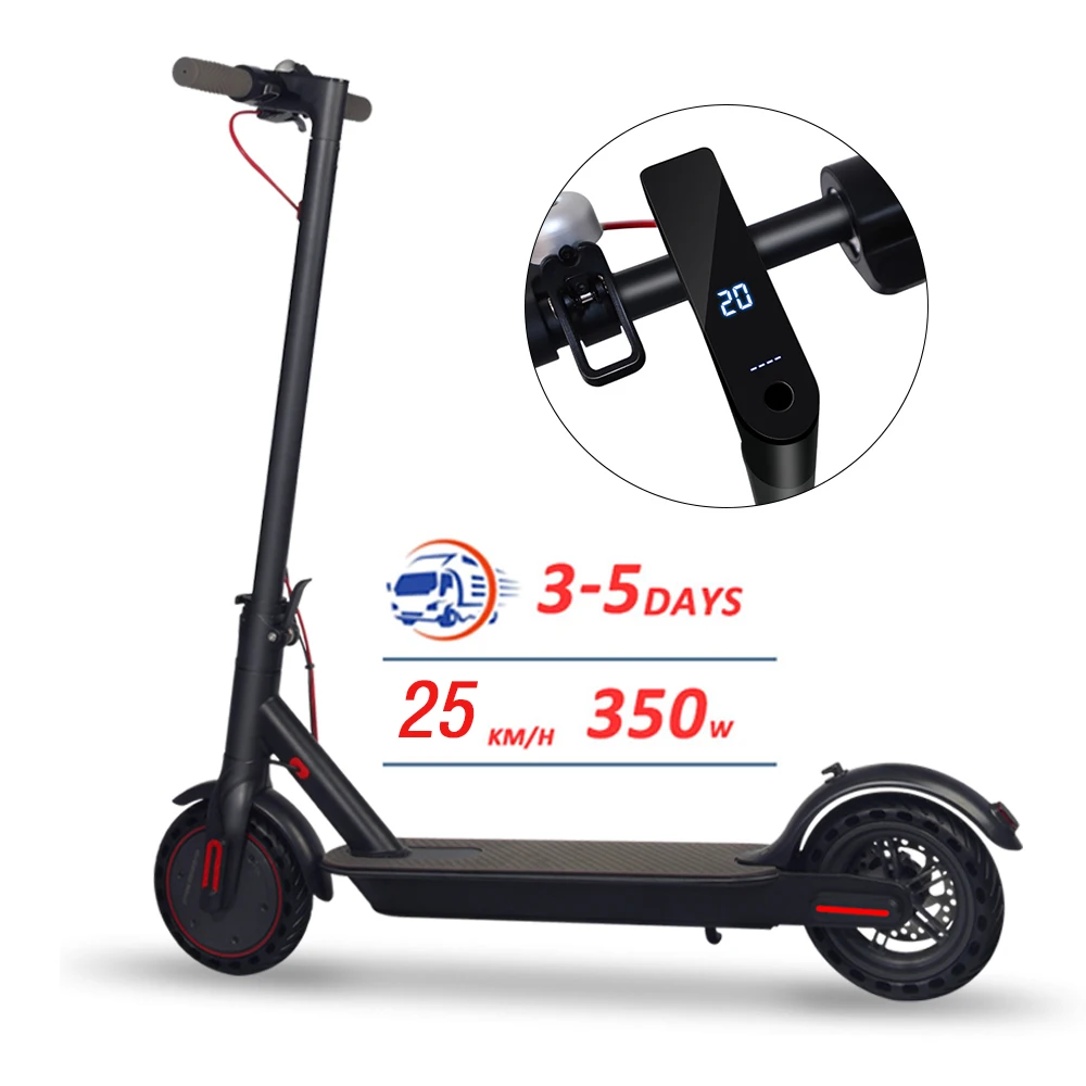 Uk Warehouse Moped Battery 8.5 inch Run-flat Tire Foot Kick Moto Motorcycle Electric Scooters