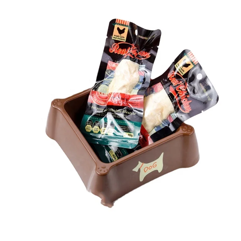 Factory OEM Custom 100% Natural Chicken Breast Steaming And Keeping Fresh 40g Pet Cats Treat Dog Snacks