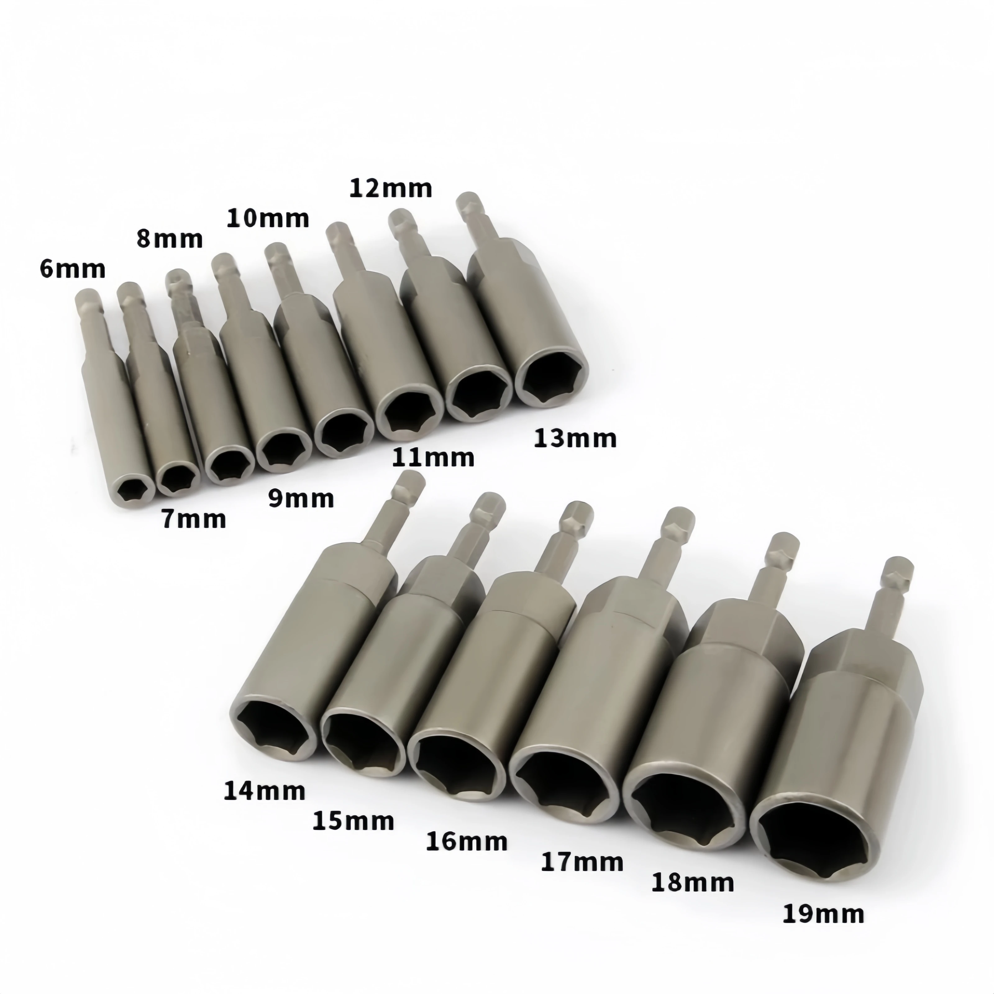 Hot Sale Hexagon Driver Deeping The Wind Nut setter Socket Drive Screwdriver Bit Magnetic Nut Setter