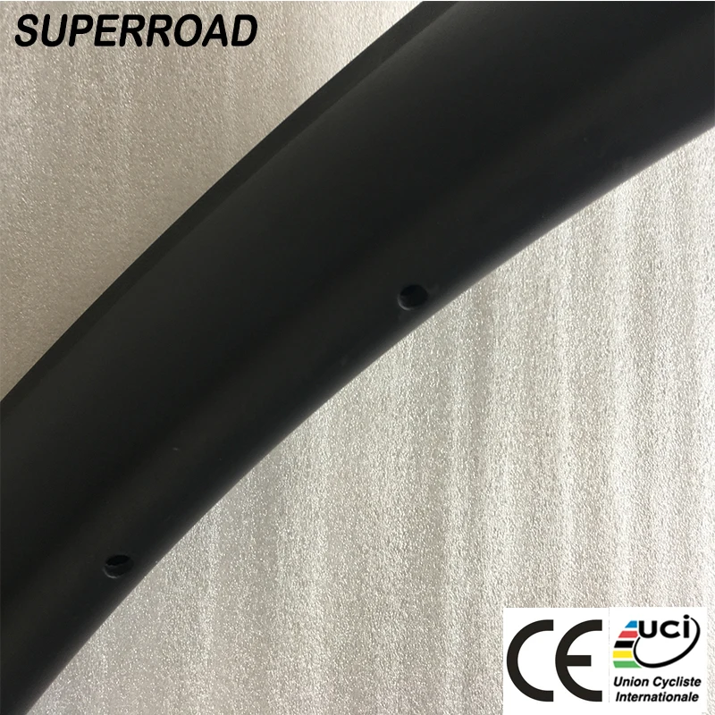 Широкие Углеродные велосипедные колеса 28 мм * 60 мм 700c, трубчатые Toray полностью Углеродные дорожные велосипедные диски на 2 года гарантии