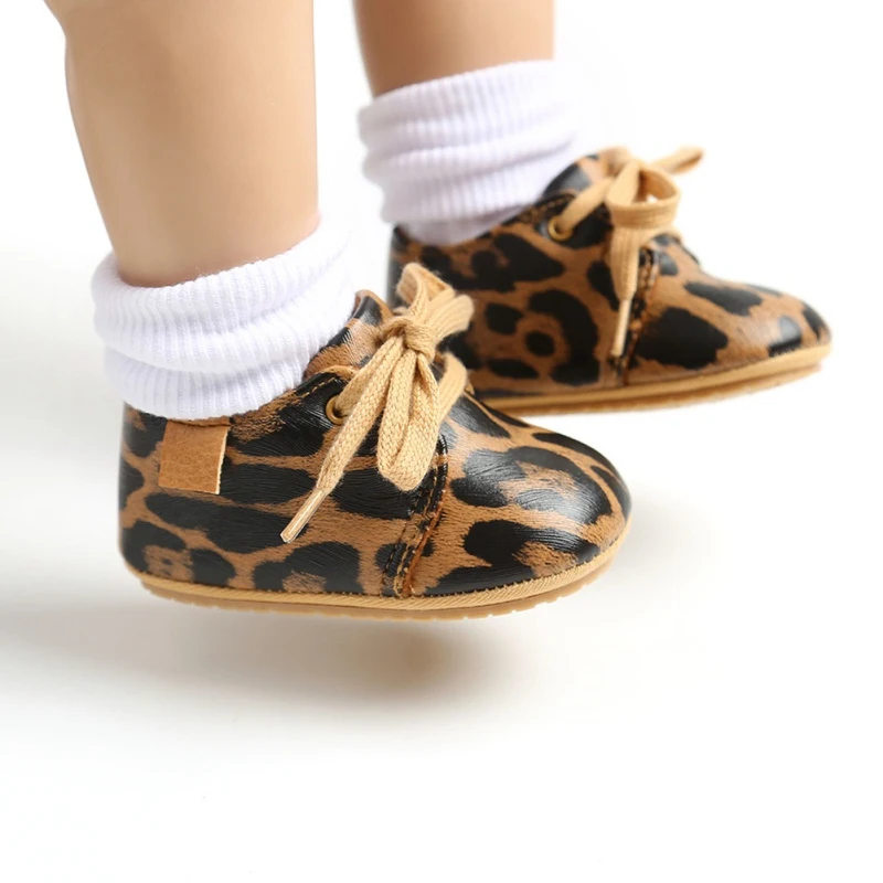 Baby Shoes Toddler Walking Infant Boys Girls Fashion Soft Sole Shoes Casual Walking Shoes Pu Leather Breathable Sneakers 0 to18M