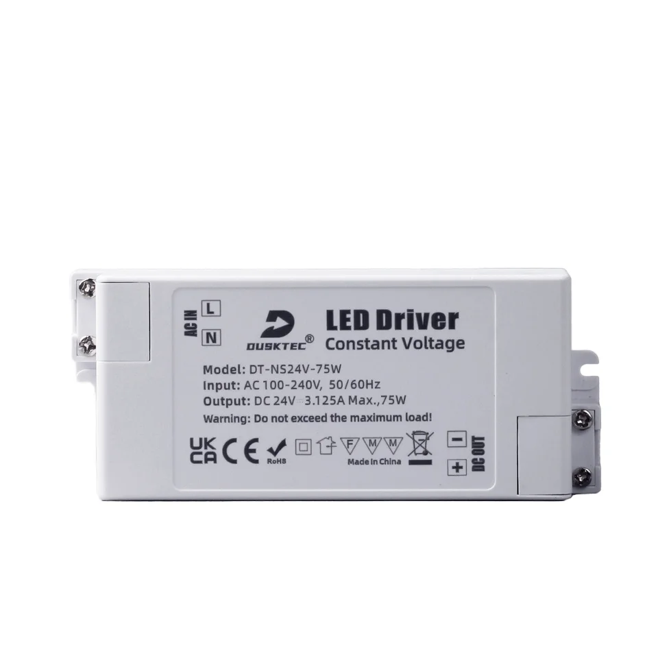 20 Вт 30 40 60 80 96 100 Светодиодный источник питания Трансформатор 12 В 24 36 48 Dc Triac ультра Silm драйвер для светодиодного освещения