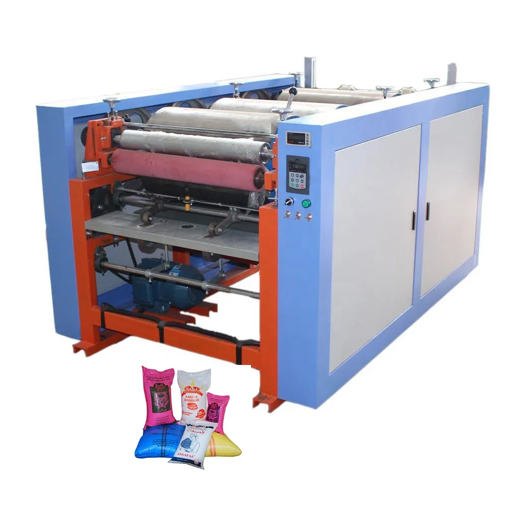 China factory manufacturing mattress sofa packaging pp laminated food packaging bag flex printing machine