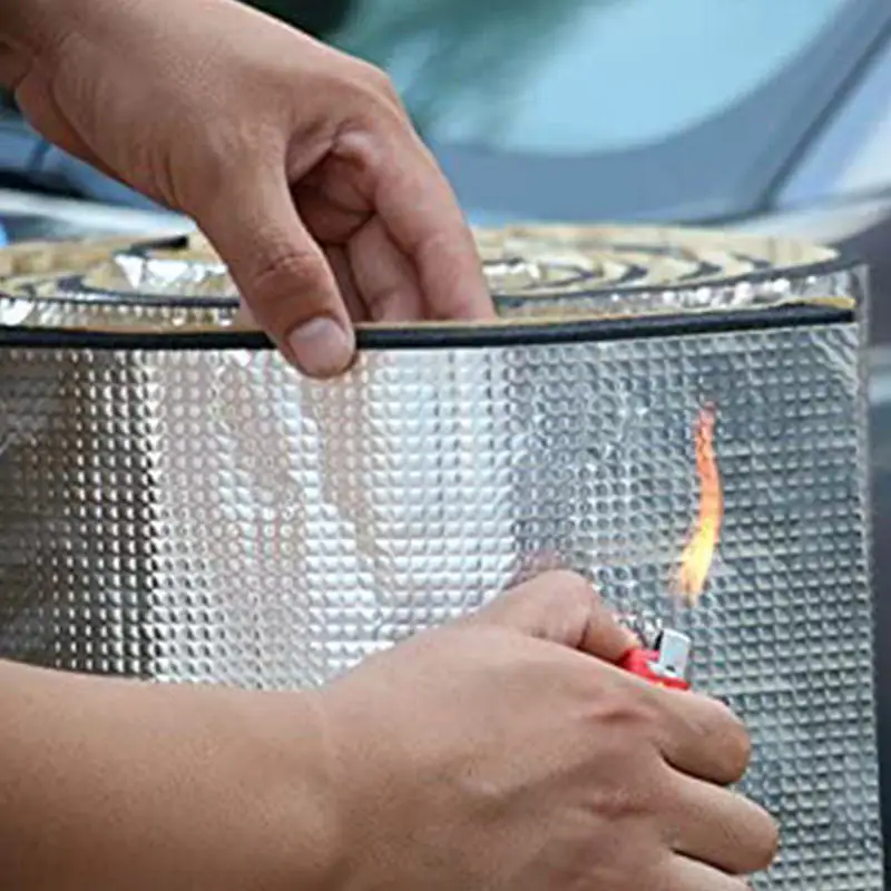 Factory custom car sound heat insulation car roof reflective foil high heat resistant materials thermal insulation