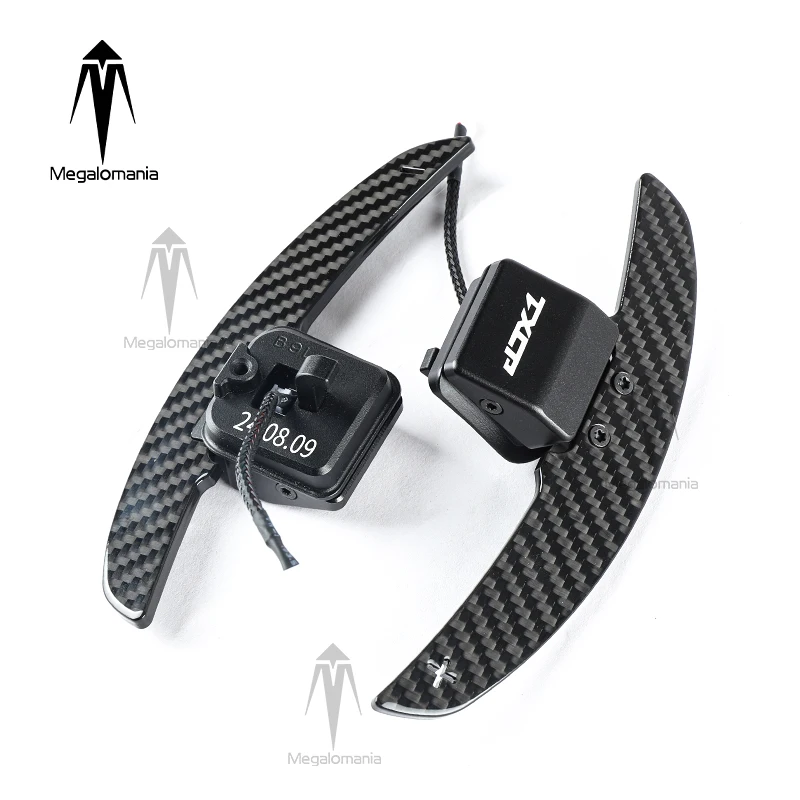 Fit for Audi A5 A7 Q3 S8 A3 8P R8 Led Tt S3 A6 C7 Rs3 A4 B9 TTRS carbon fiber magnetic shift paddles