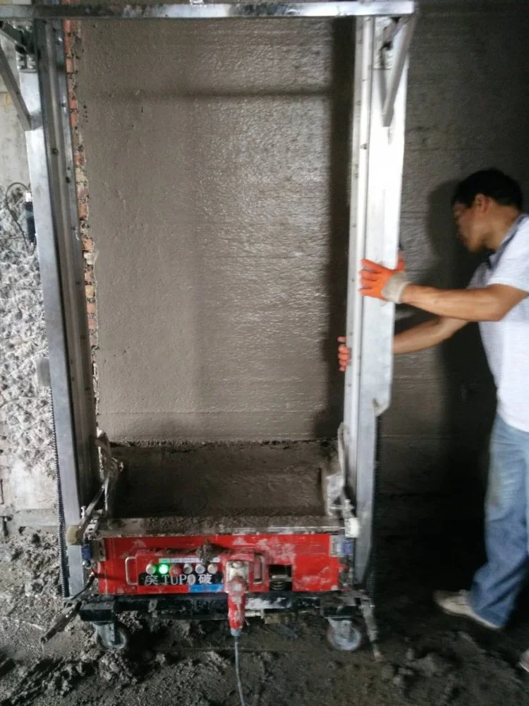 TUPO Fast Plastering Automatic Plastering Machine Source Manufacturer