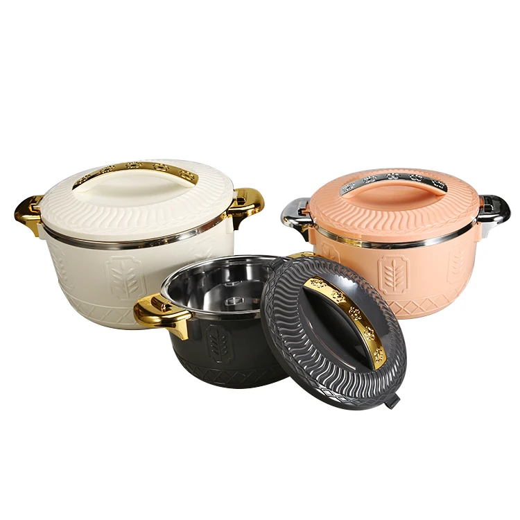 3pcs High quality stocks food container warmer box set Plastic food warmer lunch box container