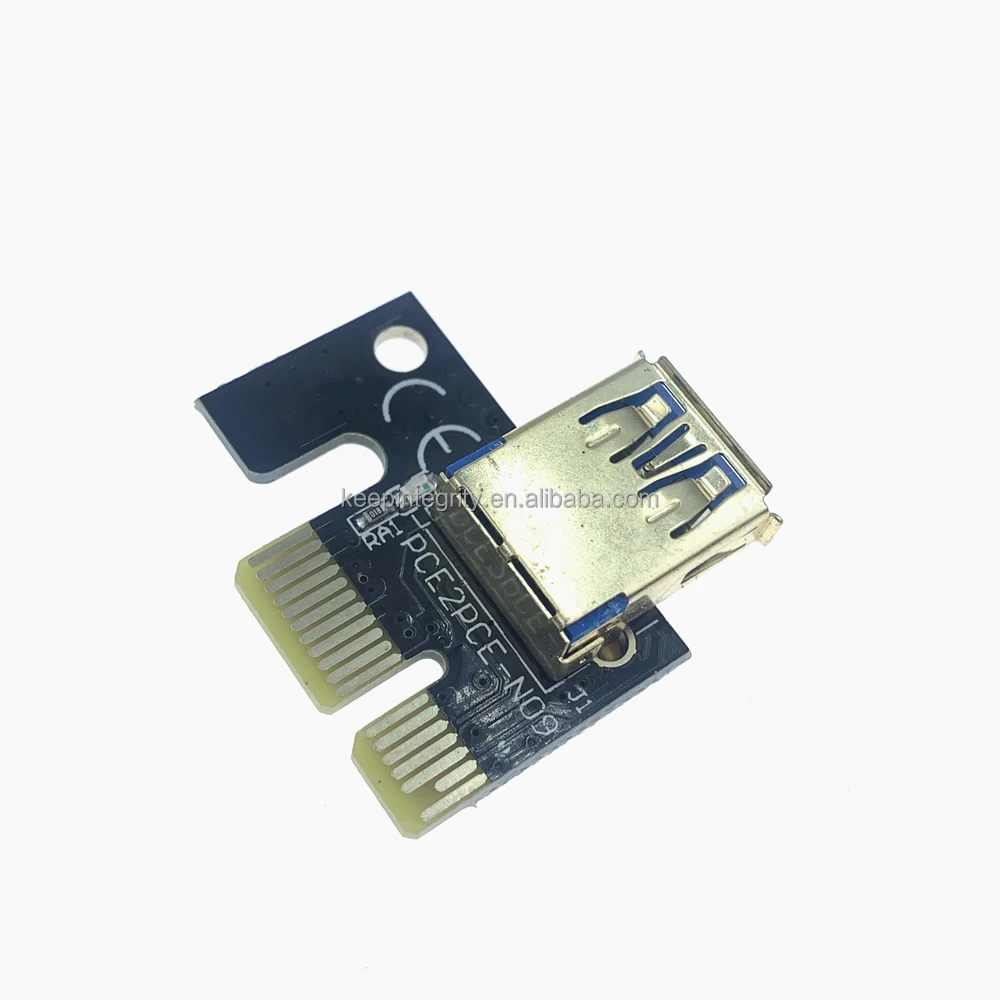 010S Riser card VER010S Plus PCI-E Gold USB 3.0 PCI Express Extender 1X to 16X Graphics Card