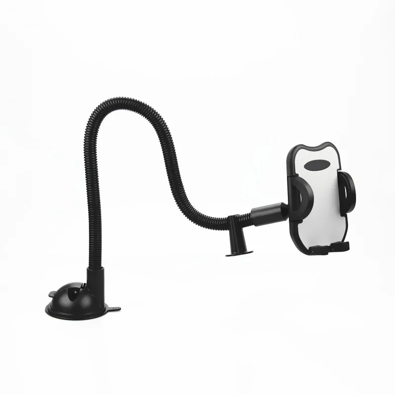 
Автомобильный держатель для мобильного телефона на длинной ножке с присоской, держатель для сотового телефона с гибкой регулировкой 