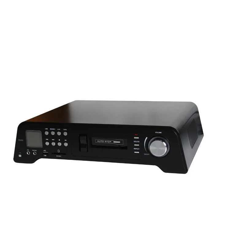 Fully Automatic Vinyl Record Player Turntable Speaker with Cassette MP3  Player