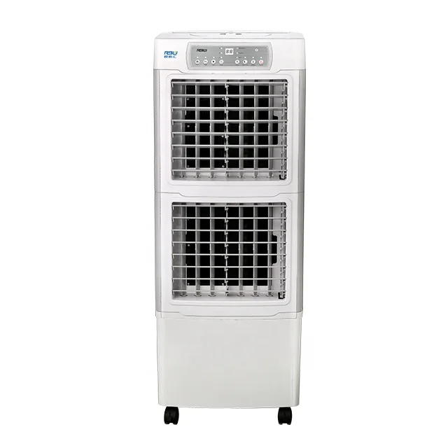 Home office use big size 45L water tank commercial evaporative air cooler fan with remote control