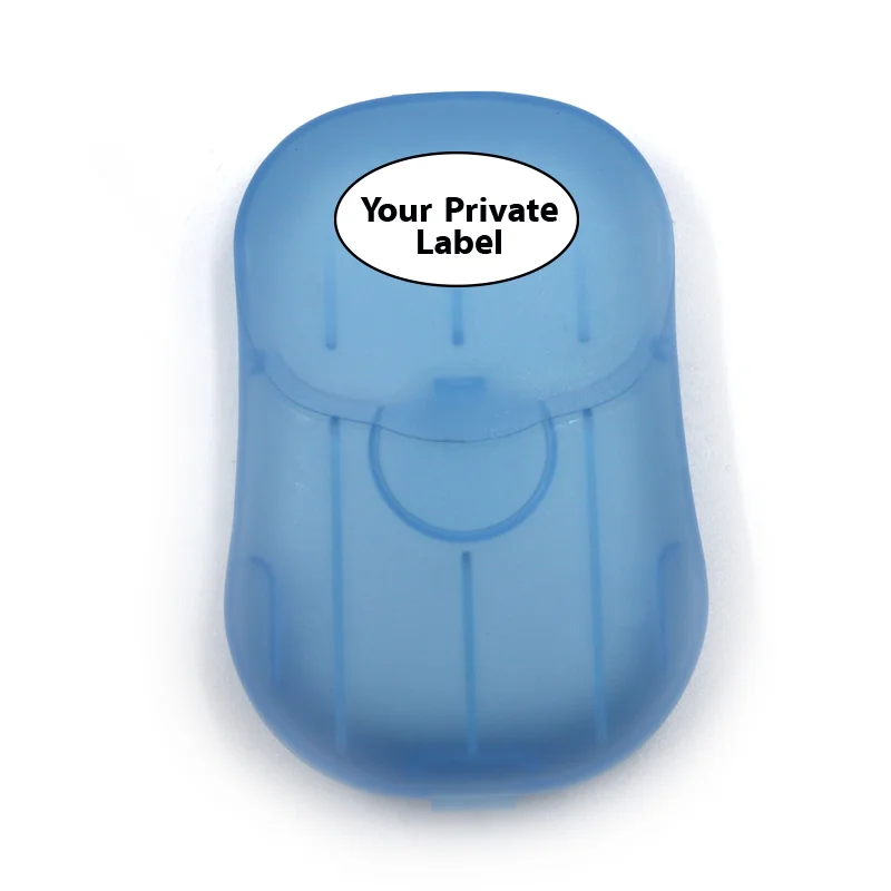 Mini Portable Travel Soap Paper Sheets Disposable Water Soluble Hand Washing