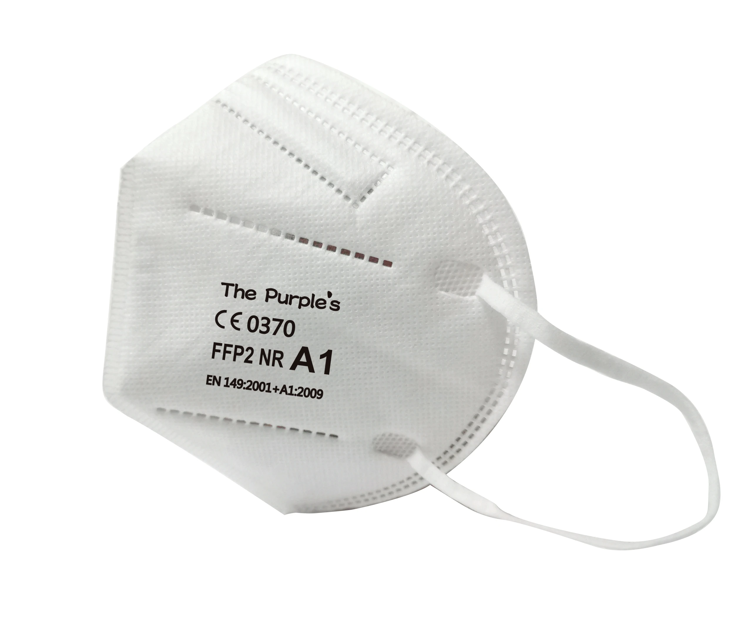 
Competitive price less than 0.15USD melt-belown Non-Woven Anti Dust FFP2 respirators for daily use 