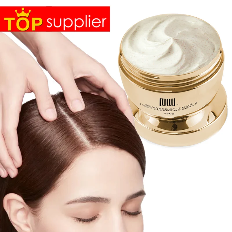 Customization Home use Premium Unisex Deep Cleansing Seaweed Salt Hair Shampoo