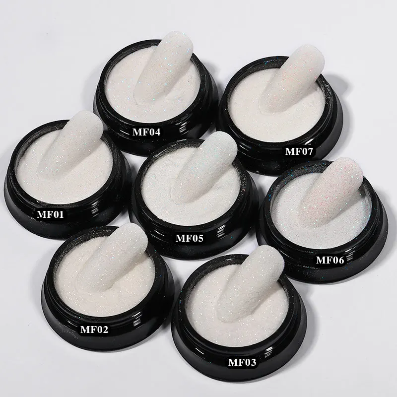 Wholesale Free Sample Nail Dipping Powder mixed Colors Acrylic Powder For Nail Art Manicure Care Tools
